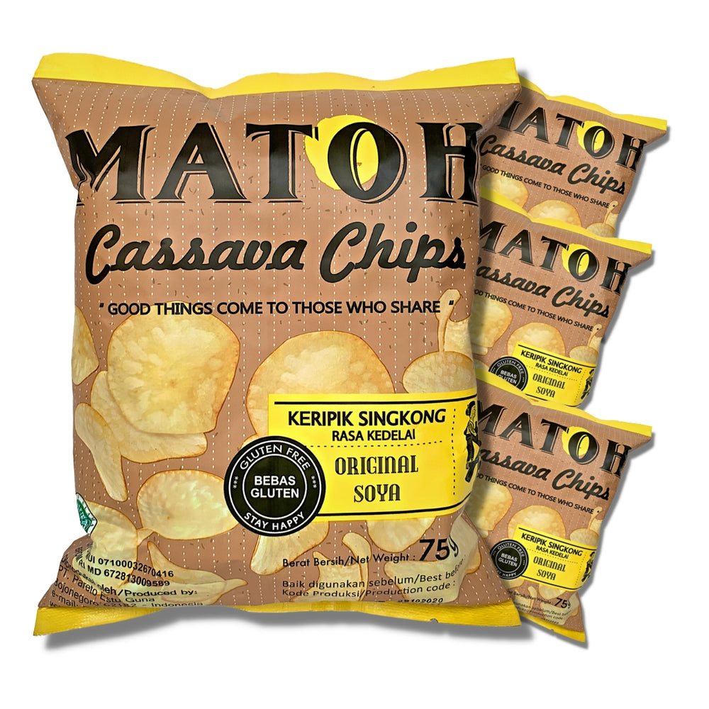 MATOH Cassava Chips - Original Soya