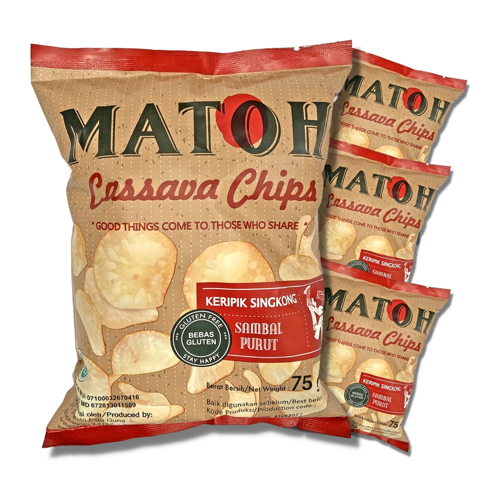 MATOH Cassava Chips - Sambal Purut