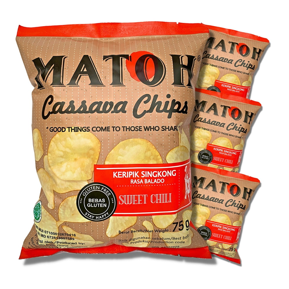 MATOH Cassava Chips - Sweet Chili