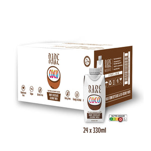 
                  
                    Bare Coco Dark Chocolate Coconut M!lk - Carton (24 x 330ml)
                  
                