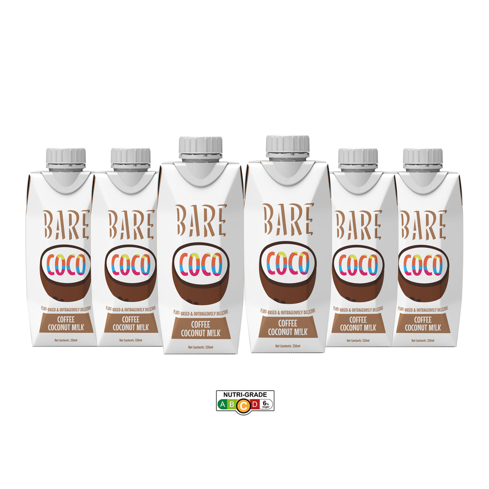 Bare Coco Coffee Coconut M!lk - Pack of 6